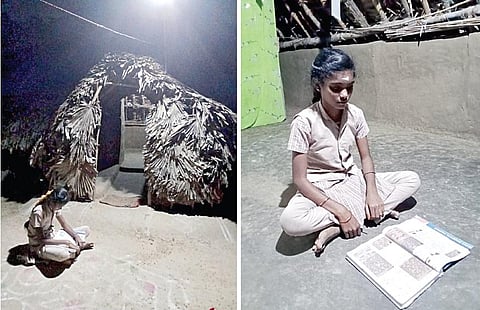 வெற்றிக் கொடி செய்தி எதிரொலி | இருளில் அவதிப்பட்ட மாணவி வீட்டுக்கு மின்வசதி, வாழ்வில் ஒளி: ஆசிரியர்கள், மாணவர்கள் முயற்சிக்கு கைமேல் பலன்