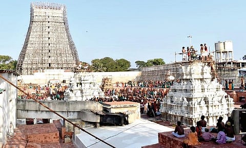 திருச்செந்தூர் கோயிலில் தை உத்திர வருஷாபிஷேகம்: திரளான பக்தர்கள் பங்கேற்பு