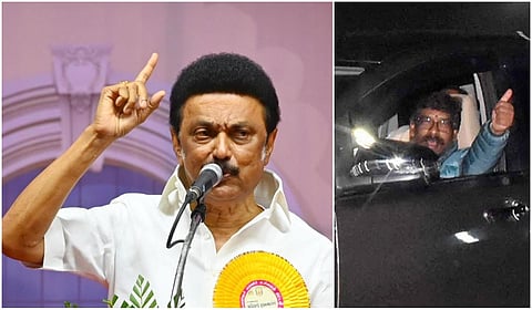 “பாஜக அரசின் அரசியல் பழிவாங்கல்” - ஸ்டாலின் கண்டனம் @ ஹேமந்த் சோரன் கைது