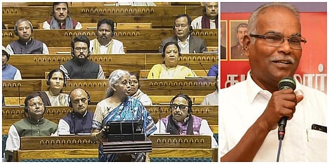 “சமூக நீதிக்கு வாரி வழங்கியதைப் போல பொய்யுரை” - கே.பாலகிருஷ்ணன் @ பட்ஜெட் 2024