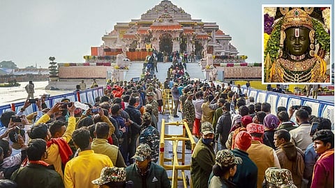 அயோத்தி பால ராமர் கோயிலில் ரூ.11.5 கோடி காணிக்கை