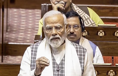 “இடஒதுக்கீட்டை நேரு தீர்க்கமாக எதிர்த்தார்” - மாநிலங்களவையில் பிரதமர் மோடி சரமாரி குற்றச்சாட்டு
