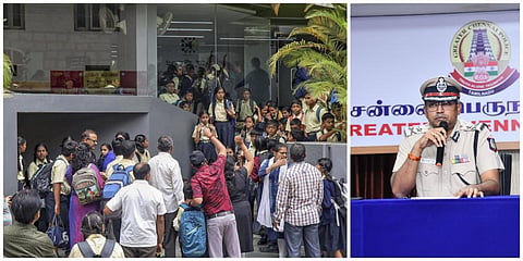 சென்னையில் 13 தனியார் பள்ளிகளுக்கு வெடிகுண்டு மிரட்டல் இ-மெயில்: போலீஸ் வழக்குப் பதிவு