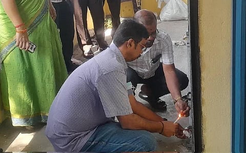 மயிலாப்பூரில் பாஜக அலுவலகத்துக்கு சீல்
