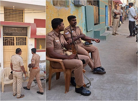 கோவை குண்டுவெடிப்பில் தொடர்பு?- திருச்சி பீமநகர் பகுதியில் என்ஐஏ அதிகாரிகள் சோதனை