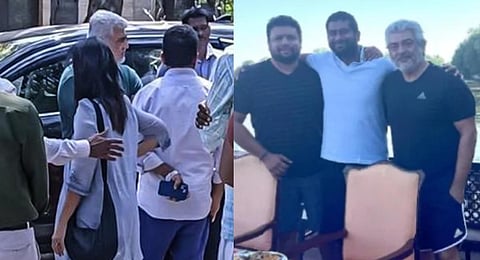 வெற்றி துரைசாமி குடும்பத்தினருக்கு நடிகர் அஜித் நேரில் ஆறுதல்