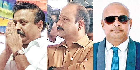 ராம சீனிவாசன்,  ஜவஹர், வேதா தாமோதரன்