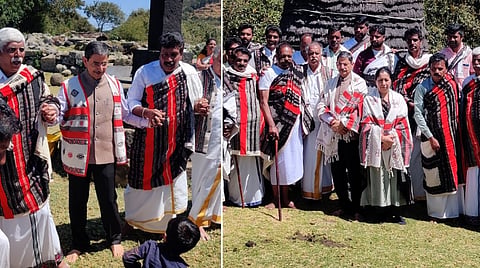 தோடர் மக்களுடன் ஆளுநர் ஆர்.என்.ரவி
