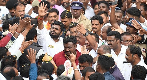 திமுக ஃபைல்ஸ் பாகம் மூன்றின் 4-வது ஆடியோ: தமிழக பாஜக தலைவர் அண்ணாமலை வெளியிட்டார்