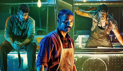 தனுஷின் 50-வது படத் தலைப்பு ‘ராயன்’ - முதல் தோற்றம் வெளியீடு