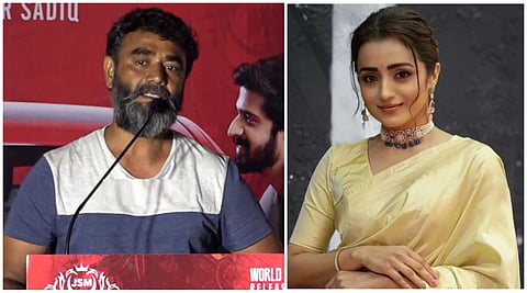 “உச்ச நட்சத்திரங்கள் குரல் கொடுக்க மாட்டார்கள்” - த்ரிஷாவுக்கு ஆதரவாக லெனின் பாரதி காட்டம்