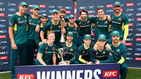 NZ vs AUS டி20 தொடர் | 3-0 என்ற கணக்கில் முழுமையாக கைப்பற்றியது ஆஸ்திரேலியா