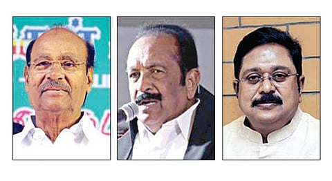 பாலாற்றின் குறுக்கே அணை கட்டும் முயற்சியை தடுக்க வேண்டும்: தமிழக அரசுக்கு அரசியல் கட்சித் தலைவர்கள் வலியுறுத்தல்