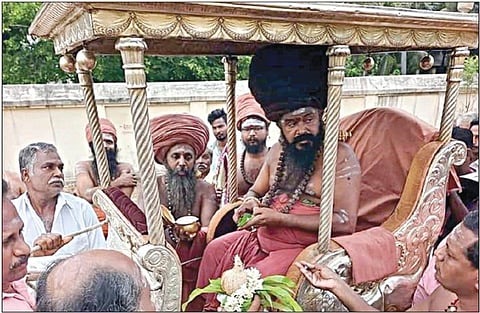 தருமபுரம் ஆதீனத்துக்கு மிரட்டல்: பாஜக பிரமுகர் உள்ளிட்ட 9 பேர் மீது வழக்கு; 4 பேர் கைது