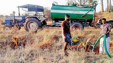 பொள்ளாச்சி பகுதியில் கடும் வறட்சி - தென்னை மரங்களை காக்க போராடும் விவசாயிகள்
