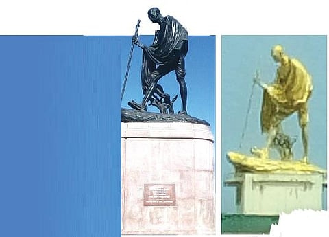 கலைச்சின்னங்களை சிதைக்கும் நிறமாற்றம்