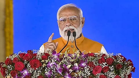 தமிழகத்தில் ரூ.3,100 கோடி மதிப்பில் சாலை பணிகள்: பிரதமர் மோடி அடிக்கல் நாட்டினார்