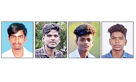 உயிரிழிந்த கல்லூரி மாணவர்கள்