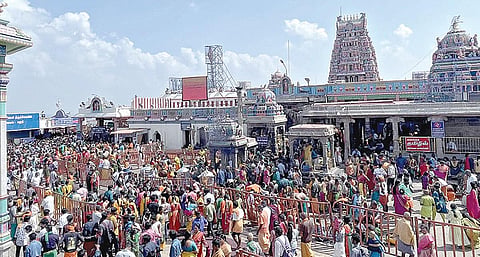 பழநி முருகன் கோயில் வளாகம். (கோப்பு படம்)
