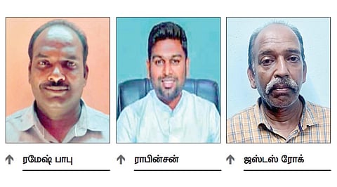 குமரி தேவாலய வளாக கொலை வழக்கு: பாதிரியார், திமுக நிர்வாகி உள்ளிட்ட 3 பேர் குண்டர் தடுப்பு சட்டத்தில் கைது