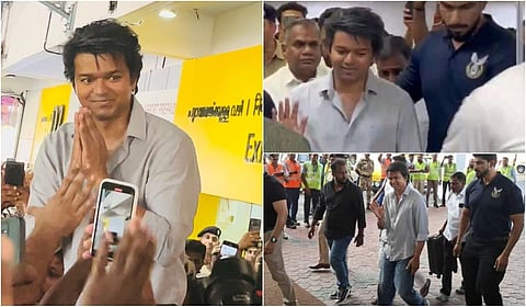 கேரளாவில் நடிகர் விஜய் - சூழ்ந்த ரசிகர்களின் உற்சாகம் | வீடியோ வைரல்