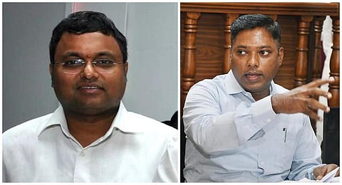 சிவகங்கையில் கார்த்தி சிதம்பரம், திருவள்ளூரில் சசிகாந்த் செந்தில் போட்டி - தமிழக காங். 7 வேட்பாளர்கள் அறிவிப்பு