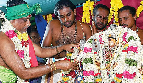 பழநியில் திருக்கல்யாண உற்சவம்: இன்று மாலை தேரோட்டம்