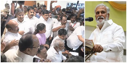 “தோல்வி பயத்தால் அதிமுகவினர் அராஜகம்” - அமைச்சர் சேகர்பாபு @ வட சென்னை சலசலப்பு