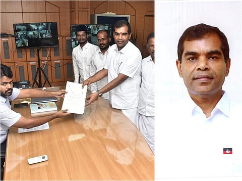 ஈரோடு தொகுதி அதிமுக வேட்பாளர் ஆற்றல் அசோக்குமார்