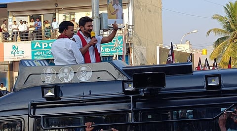 “சிஏஜி குறிப்பிட்ட அந்த 7.5 லட்சம் கோடி ரூபாய் எங்கே?” - பாஜகவுக்கு உதயநிதி கேள்வி @ தி.மலை