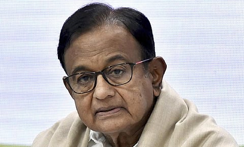 சிங்கம்புணரியில் இண்டியா கூட்டணி கட்சி நிர்வாகிகள் ஆலோசனை கூட்டத்தில் பேசிய முன்னாள் மத்திய அமைச்சர் ப.சிதம்பரம்.