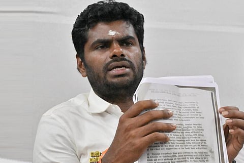 “கச்சத்தீவை மீட்க மத்திய அரசு நடவடிக்கை” - அண்ணாமலை | ஆர்டிஐ ஆவணங்களை காட்டி திமுக மீது சாடல்