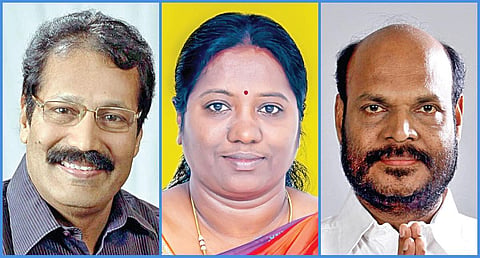 கிருஷ்ணசாமி, ராணி ஸ்ரீகுமார், ஜான் பாண்டியன்