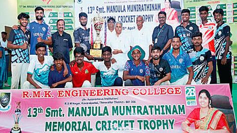 பொறியியல் கல்லூரி கிரிக்கெட்: எஸ்ஆர்எம் அணி சாம்பியன்