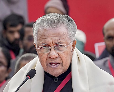 “சிஏஏ குறித்து காங்கிரஸ் தேர்தல் அறிக்கை கள்ள மவுனம் காக்கிறது” - பினராயி விஜயன் கண்டனம்