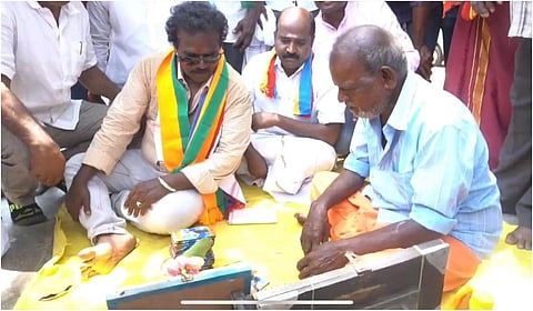 தங்கர் பச்சானுக்கு கிளி ஜோசியம் பார்த்தவர் கைது