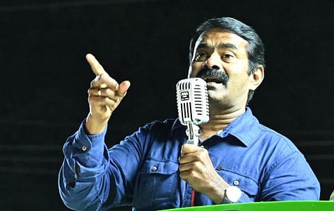 மைக் சின்னத்தின் வடிவத்தில் மாற்றம்: சத்யபிரத சாஹூவிடம் நாதக புகார்