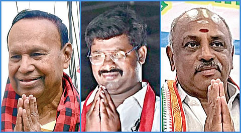 டி.ஆர்.பாலு, ஞா.பிரேம்குமார், வி.என்.வேணுகோபால்