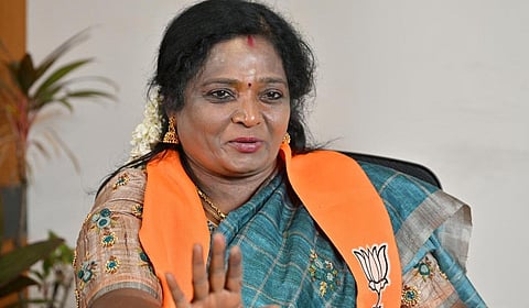 கோயம்பேடு வணிகர் சங்க கூட்டமைப்பு தமிழிசைக்கு ஆதரவு
