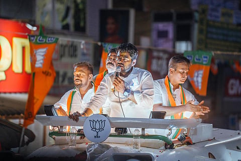 தேர்தல் நடத்தை விதிமீறல்: கோவையில் பாஜக வேட்பாளர் அண்ணாமலை மீது வழக்குப்பதிவு