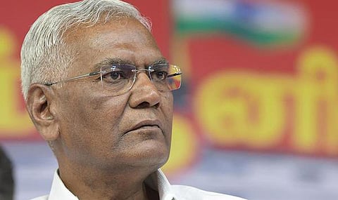 “அதானி, அம்பானிகளின் கட்சியான பாஜகவோடு பாமக சேர்ந்தது பச்சை துரோகம்” - டி.ராஜா