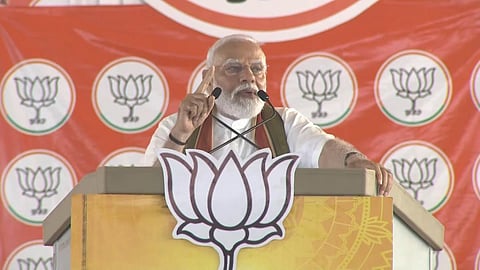 “திராவிடத்தின் பெயரால் தமிழக பண்பாட்டை அழிக்க முயற்சி” - நெல்லையில் பிரதமர் மோடி ஆவேசம்