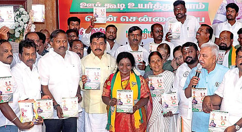 சோழிங்கநல்லூரில் பன்னோக்கு இஎஸ்ஐ மருத்துவமனை பிரச்சினைக்கு தீர்வு காணப்படும்: தமிழிசை