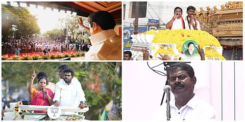தமிழகத்தில் ஓய்ந்தது பிரச்சாரம்: இறுதிக்கட்ட வாக்கு சேகரிப்பில் தீவிரம் காட்டிய தலைவர்கள்!