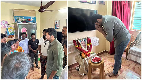 ரசிகர் மரணம் - வீட்டுக்கு சென்று ஆறுதல் கூறிய நடிகர் ஜெயம் ரவி! 