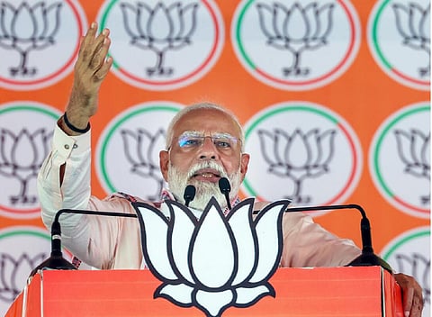 “இந்திரா காந்தியின் சொத்துகளை காக்கவே பரம்பரை சொத்து வரியை ராஜீவ் காந்தி ரத்து செய்தார்” - பிரதமர் மோடி
