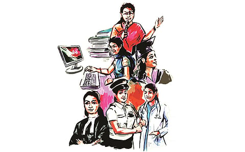 பயந்து நடுங்காத கதாநாயகிகள்