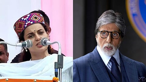 “அமிதாப்புக்குப் பிறகு நான் இல்லாமல் வேறு யார்?” - ட்ரோல்களுக்கு கங்கனா பதிலடி