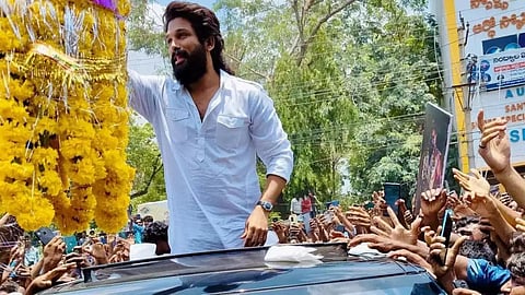 அல்லு அர்ஜுன் மீது வழக்கு பதிவு