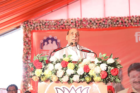 “மதத்தின் அடிப்படையில் இடஒதுக்கீடு கிடையாது” - ராஜ்நாத் சிங் உறுதி